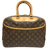 ルイ・ヴィトン LOUIS VUITTON ドーヴィル M47270 ブラウン モノグラムキャンバス レディース ハンドバッグ