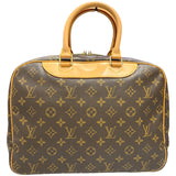 ルイ・ヴィトン LOUIS VUITTON ドーヴィル M47270 ブラウン モノグラムキャンバス レディース ハンドバッグ