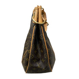 ルイ・ヴィトン LOUIS VUITTON ガリエラ M56382 ブラウン PVC レザー レディース ハンドバッグ