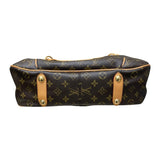 ルイ・ヴィトン LOUIS VUITTON ガリエラ M56382 ブラウン PVC レザー レディース ハンドバッグ