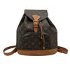 ルイ・ヴィトン LOUIS VUITTON モンスリMM M51136 ブラウン モノグラムキャンバス レディース リュック・デイパック