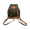 ルイ・ヴィトン LOUIS VUITTON モンスリMM M51136 ブラウン モノグラムキャンバス レディース リュック・デイパック
