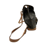 ルイ・ヴィトン LOUIS VUITTON モンスリMM M51136 ブラウン モノグラムキャンバス レディース リュック・デイパック