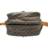ルイ・ヴィトン LOUIS VUITTON ソミュール 35 M42254 ブラウン モノグラム レディース ショルダーバッグ