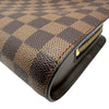ルイ・ヴィトン LOUIS VUITTON サンルイ ブラウン ダミエ/レザー メンズ セカンドバッグ