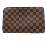 ルイ・ヴィトン LOUIS VUITTON サンルイ ブラウン ダミエ/レザー メンズ セカンドバッグ