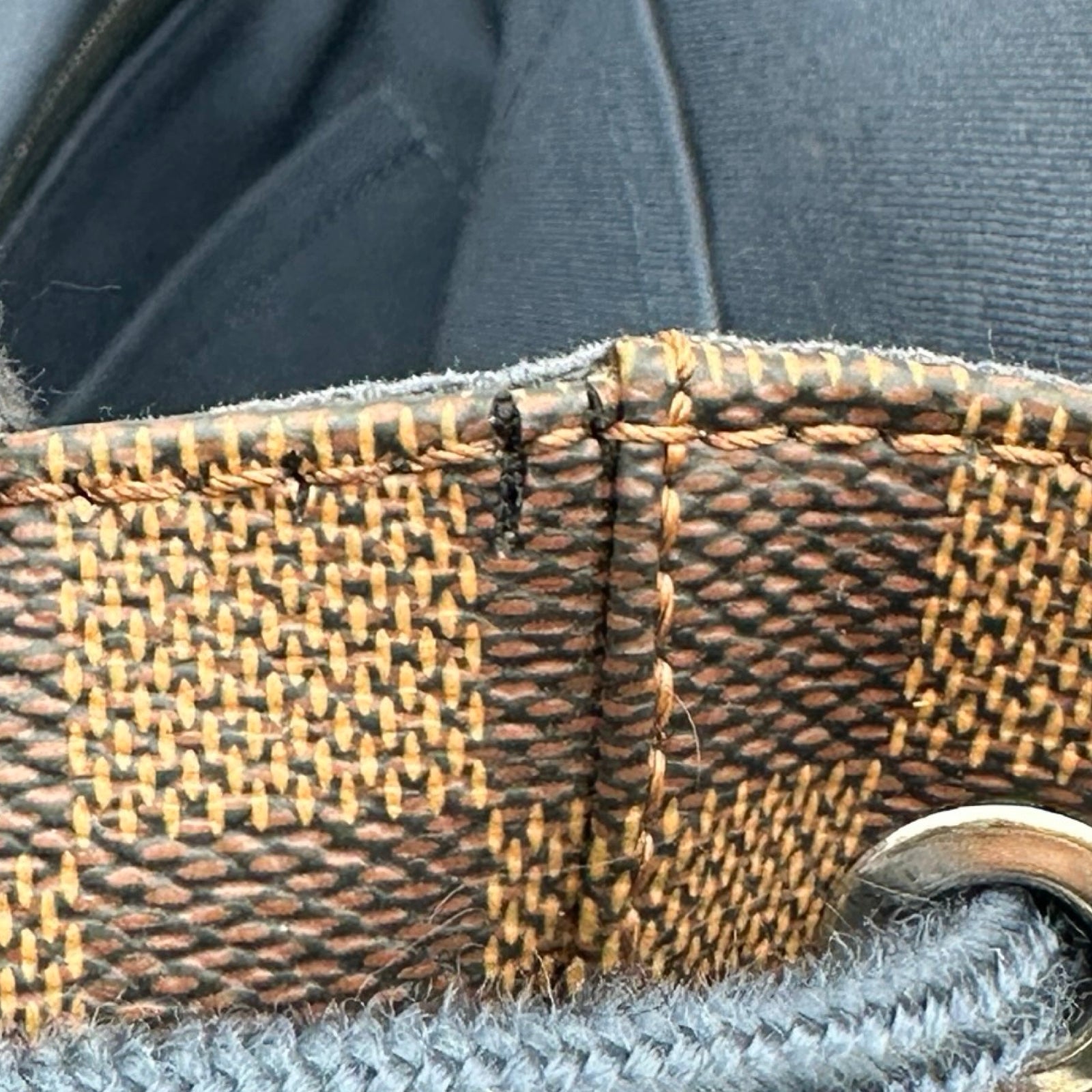 ルイ・ヴィトン LOUIS VUITTON ランナー N41377 ブラウン ダミエ