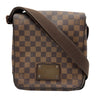 ルイ・ヴィトン LOUIS VUITTON ブルックリンPM N51210 ブラウン ダミエ/レザー メンズ ショルダーバッグ