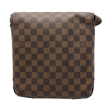 ルイ・ヴィトン LOUIS VUITTON ブルックリンPM N51210 ブラウン ダミエ/レザー メンズ ショルダーバッグ