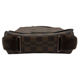 ルイ・ヴィトン LOUIS VUITTON ブルックリンPM N51210 ブラウン ダミエ/レザー メンズ ショルダーバッグ
