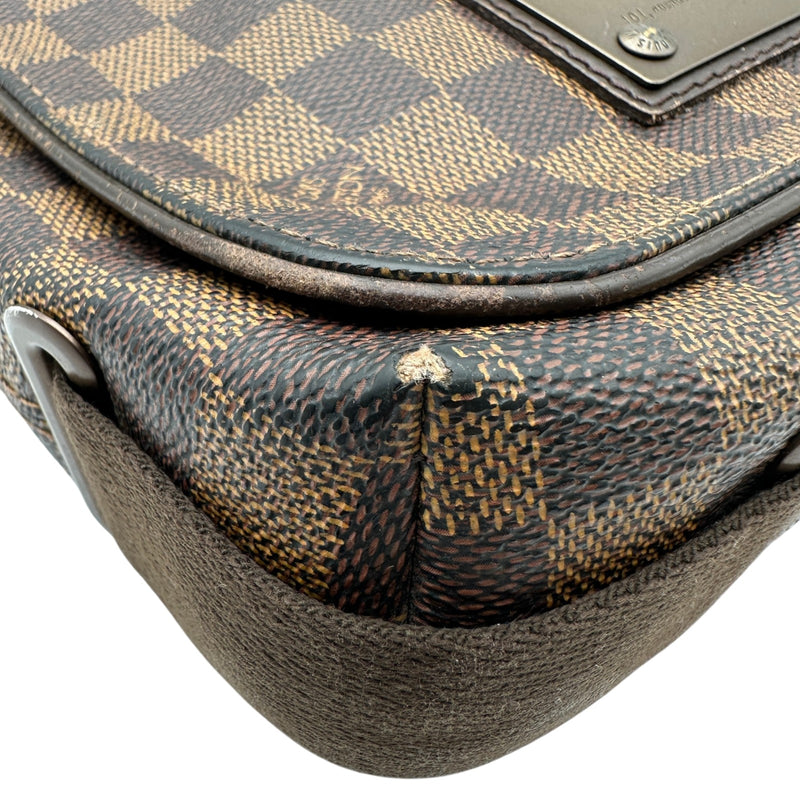 ルイ・ヴィトン LOUIS VUITTON ブルックリンPM N51210 ブラウン ダミエ