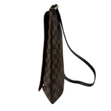 ルイ・ヴィトン LOUIS VUITTON ミュゼット N51302 ブラウン ダミエ/レザー レディース ショルダーバッグ