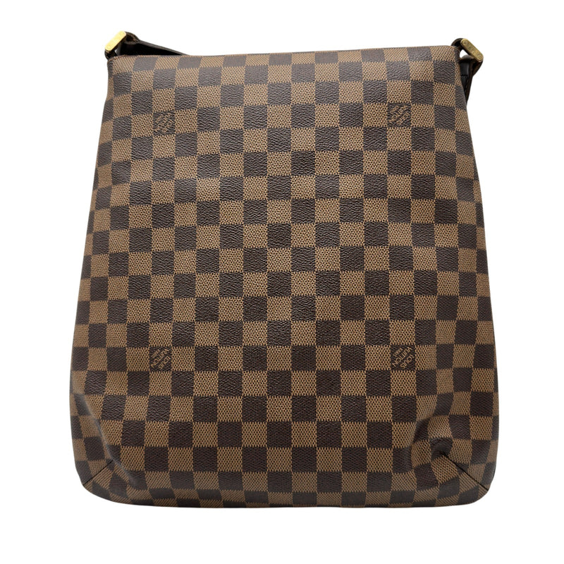 【美品】ルイヴィトン　N51302　ミュゼット　ダミエ　LV　PVC　茶系 ルイ・ヴィトン LOUIS VUITTON ミュゼット N51302 ブラウン ダミエ