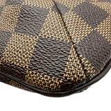 ルイ・ヴィトン LOUIS VUITTON ミュゼット N51302 ブラウン ダミエ/レザー レディース ショルダーバッグ