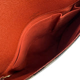 ルイ・ヴィトン LOUIS VUITTON ミュゼット N51302 ブラウン ダミエ/レザー レディース ショルダーバッグ