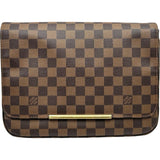 ルイ・ヴィトン LOUIS VUITTON ホクストンGM N41253 ブラウン ダミエキャンバス レディース ショルダーバッグ