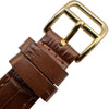 エルメス HERMES Hウォッチ HH1.201 アイボリー ステンレススチール/ゴールドメッキ クオーツ レディース 腕時計