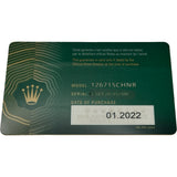 ロレックス ROLEX GMTマスター2 126715CHNR ブラック ピンクゴールド 自動巻き メンズ 腕時計
