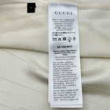 グッチ GUCCI GG総柄ボウタイシルクシャツ 860513 アイボリー シルク レディース ブラウス