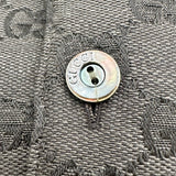 グッチ GUCCI GGキャンバスリネンブレンドボワリングシャツ 794907 ブラウン リネン メンズ 半袖シャツ