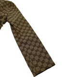 グッチ GUCCI GGキャンバスホースビットドレス 820404 ブラウン コットン レディース ワンピース