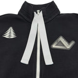 ルイ・ヴィトン LOUIS VUITTON ロゴワッペンスウェットブルゾン HQY15W ブラック コットン メンズ パーカー