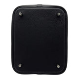エルメス HERMES ピコタンロックMM K刻 キャバン/シルバー金具 トリヨン レディース ハンドバッグ