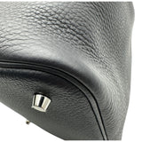 エルメス HERMES ピコタンロックMM K刻 キャバン/シルバー金具 トリヨン レディース ハンドバッグ