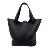 エルメス HERMES ピコタンロックMM K刻 キャバン/シルバー金具 トリヨン レディース ハンドバッグ