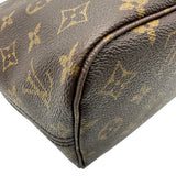 ルイ・ヴィトン LOUIS VUITTON ネヴァーフルPM M40155 ブラウン モノグラム/レザー レディース トートバッグ