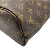 ルイ・ヴィトン LOUIS VUITTON ネヴァーフルPM M40155 ブラウン モノグラム/レザー レディース トートバッグ