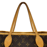ルイ・ヴィトン LOUIS VUITTON ネヴァーフルPM M40155 ブラウン モノグラム/レザー レディース トートバッグ
