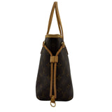 ルイ・ヴィトン LOUIS VUITTON ネヴァーフルPM M40155 ブラウン モノグラム/レザー レディース トートバッグ