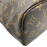 ルイ・ヴィトン LOUIS VUITTON ネヴァーフルPM M40155 ブラウン モノグラム/レザー レディース トートバッグ
