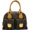 ルイ・ヴィトン LOUIS VUITTON マンハッタンPM M40026 ブラウン モノグラム レディース ハンドバッグ