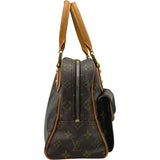 ルイ・ヴィトン LOUIS VUITTON マンハッタンPM M40026 ブラウン モノグラム レディース ハンドバッグ