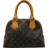 ルイ・ヴィトン LOUIS VUITTON マンハッタンPM M40026 ブラウン モノグラム レディース ハンドバッグ