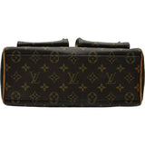 ルイ・ヴィトン LOUIS VUITTON マンハッタンPM M40026 ブラウン モノグラム レディース ハンドバッグ