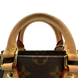 ルイ・ヴィトン LOUIS VUITTON プティット・サックプラ M81295 ブラウン モノグラム/レザー レディース ショルダーバッグ