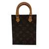 ルイ・ヴィトン LOUIS VUITTON プティット・サックプラ M81295 ブラウン モノグラム/レザー レディース ショルダーバッグ