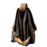 ルイ・ヴィトン LOUIS VUITTON ソミュール35 M42254 モノグラム レディース ショルダーバッグ