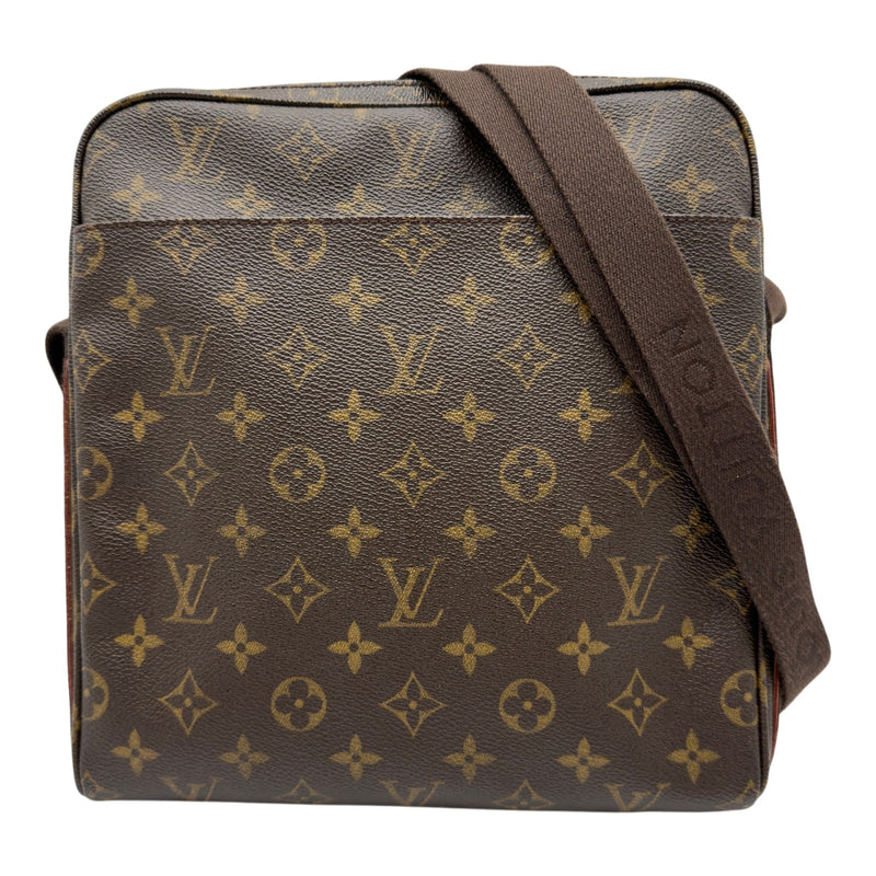 LOUIS VUITTON ルイ・ヴィトン トロター・ボブール M97037 ショルダーバッグ_x000D_
/モノグラムキャンバス ブラウン メンズ【中古】473 ルイ・ヴィトン LOUIS VUITTON トロター・ボブール M97037 ブラウン