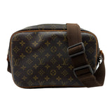 ルイ・ヴィトン LOUIS VUITTON リポーターPM M45254 ブラウン モノグラム ユニセックス ショルダーバッグ