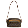 ルイ・ヴィトン LOUIS VUITTON ポシェット・シテ M51183 ブラウン PVC レディース ショルダーバッグ