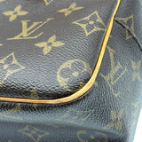 ルイ・ヴィトン LOUIS VUITTON シテMM M51182 ブラウン モノグラム レディース ハンドバッグ