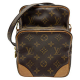 ルイ・ヴィトン LOUIS VUITTON アマゾン M45236 ブラウン モノグラム/レザー レディース ショルダーバッグ