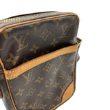 ルイ・ヴィトン LOUIS VUITTON ダヌーブ M45266 ブラウン ゴールド金具 モノグラムキャンバス/レザー レディース ショルダーバッグ