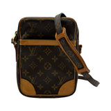 ルイ・ヴィトン LOUIS VUITTON ダヌーブ M45266 ブラウン ゴールド金具 モノグラムキャンバス/レザー レディース ショルダーバッグ
