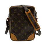 ルイ・ヴィトン LOUIS VUITTON ダヌーブ M45266 ブラウン ゴールド金具 モノグラムキャンバス/レザー レディース ショルダーバッグ