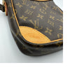 ルイ・ヴィトン LOUIS VUITTON ダヌーブ M45266 ブラウン ゴールド金具 モノグラムキャンバス/レザー レディース ショルダーバッグ